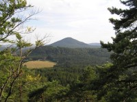 Růžovský vrch: z Malé Pravčické brány