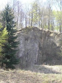 kamenolom: levá část kamenolomu