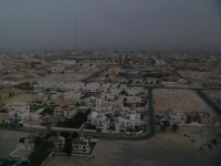 Jumeirah Bech Hotel -pohled do vnitrozemí