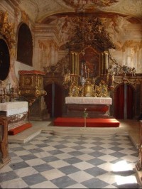 Pernštejn: hradní kaple 
