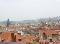 Staré Město: pohled z atronomické věže Klementina