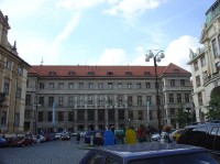 Mariánské náměstí: budova Městské knihovny
