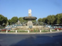Aix en Provence: place de la Rotonde