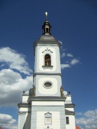 věž kostela sv. Petra a Pavla