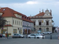 Poděbrady - Jiřího náměstí s informačním centrem