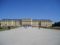 Schonbrunn - čelní pohled