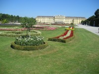Schonbrunn, nádherné zahrady