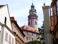 Pohled na zámek Český Krumlov