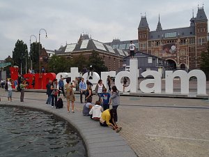 Nápis I Amsterdam