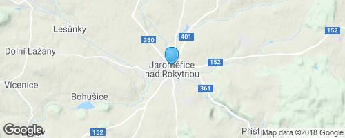 Zámek Jaroměřice nad Rokytnou</strong> mapa