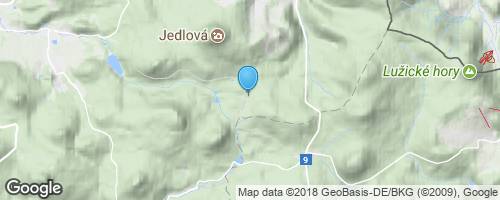 Přes polomy do Jedlové</strong> mapa