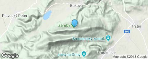 Plavecký hrad (SK)</strong> mapa