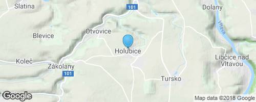 Rotunda Narození Panny Marie - Holubice</strong> mapa
