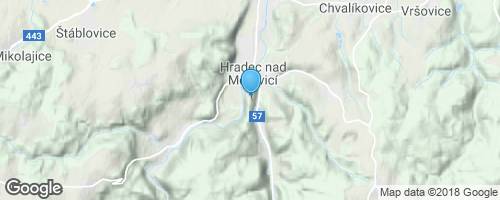 Hradec nad Moravicí</strong> mapa