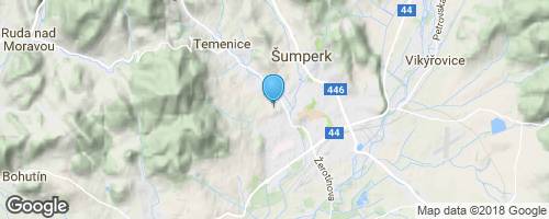 V okolí Senové (nebo Háje)</strong> mapa