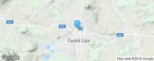 Česká Lípa</strong> mapa