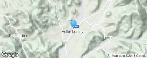 Velké Losiny</strong> mapa