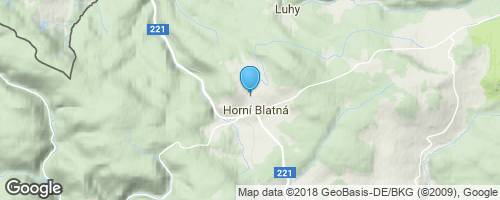 Horní Blatná, díl druhý</strong> mapa