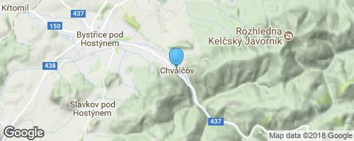 Obřany a Svatý Hostýn</strong> mapa