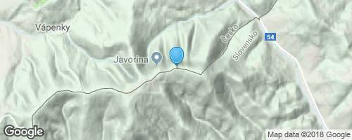 Tajemná rozhledna v (Bílých) Karpatech</strong> mapa