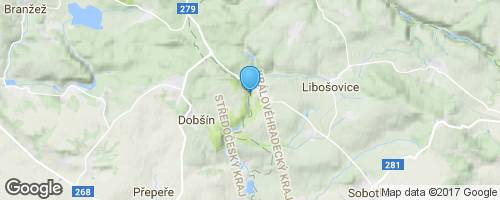 Kost, hrad a něco z okolí.</strong> mapa