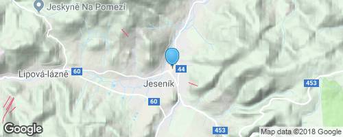 Romantika Jeseníků</strong> mapa