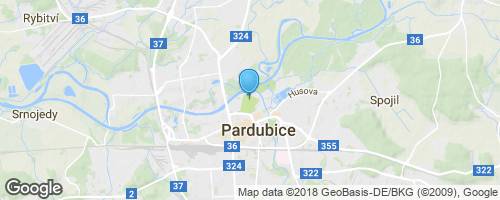 Návštěva zámku v Pardubicích</strong> mapa