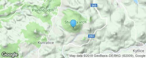 Rozhledna Studenec</strong> mapa