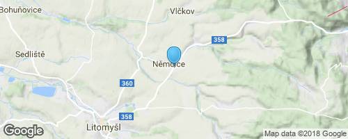 Němčice</strong> mapa