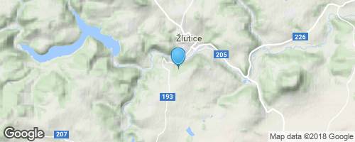Procházka městem Žlutice</strong> mapa