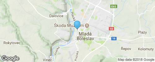 Mladá Boleslav - kostel sv. Bonaventury a klášter piaristů</strong> mapa