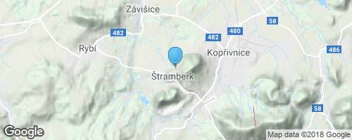 Štramberk</strong> mapa