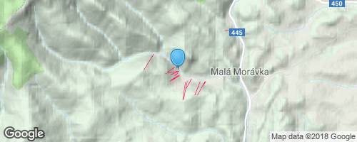 Skicentrum Pawlin – Karlov pod Pradědem</strong> mapa