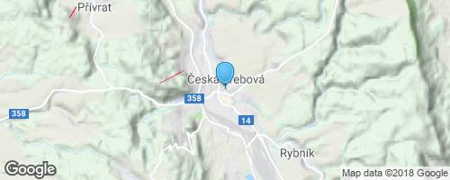 Procházka Českou Třebovou</strong> mapa