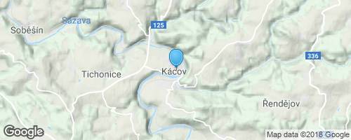 Kácov</strong> mapa