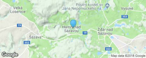 Hamerský okruh</strong> mapa