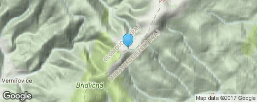 Alpské hole v Jeseníkách</strong> mapa