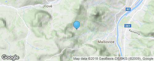 Na vrchy Ústeckého středohoří.</strong> mapa