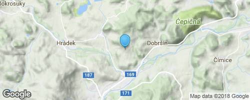 Podivuhodná hora Minovka.</strong> mapa