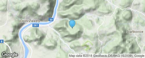 Rozhledna na Varhošti a Vysoký Ostrý nabízejí krásné výhledy na České středohoří</strong> mapa