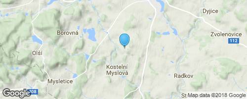 Náglova vyhlídka</strong> mapa