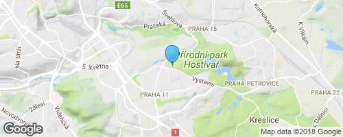 Divoká zahrada Hostivař</strong> mapa