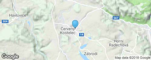 Červený Kostelec</strong> mapa
