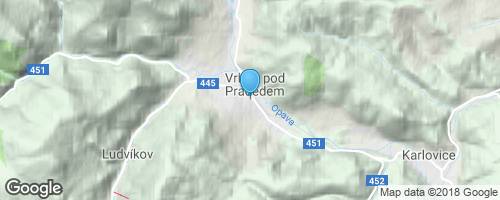 Vrbno pod Pradědem</strong> mapa