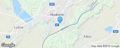 Hodonín - Letní koupaliště 2015</strong> mapa