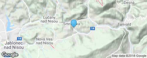Smržovka</strong> mapa