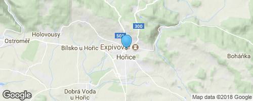 Hořice - město kamenné krásy</strong> mapa