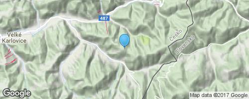 Velké Karlovice - buk na Bařince</strong> mapa