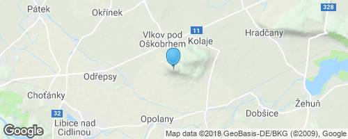 Procházka přes Oškobrh</strong> mapa