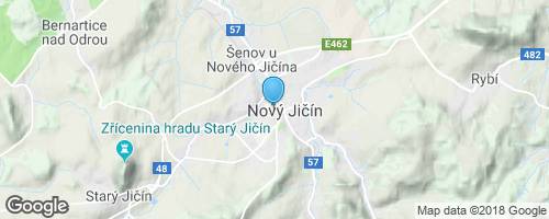 Nový Jičín</strong> mapa